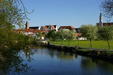 Blick auf Donauwörth