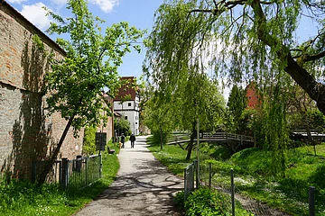 Donauwörth - Onkel-Ludwig-Anlage im Sommer