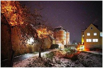 Donauwörth - Onkel-Ludwig-Anlage im Winter